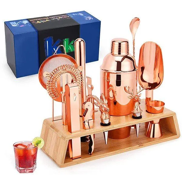 Cocktail Making Kit Koper