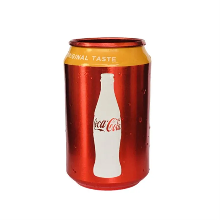 Cola blikje aluminium beker