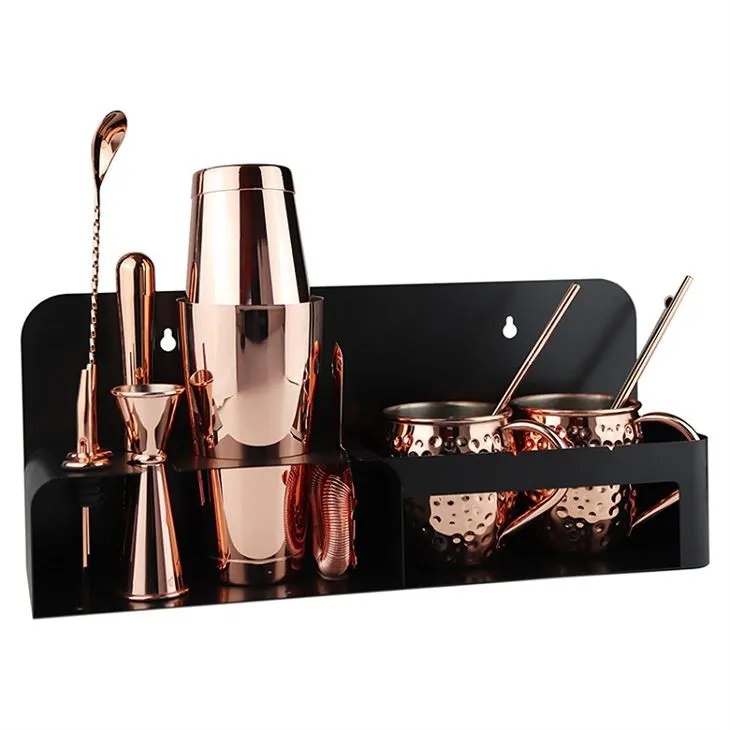 Koperen Cocktail Mixology Set