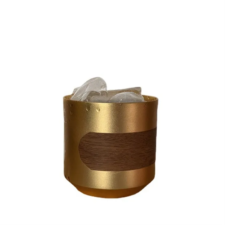 Creatieve veelkleurige aluminium beker