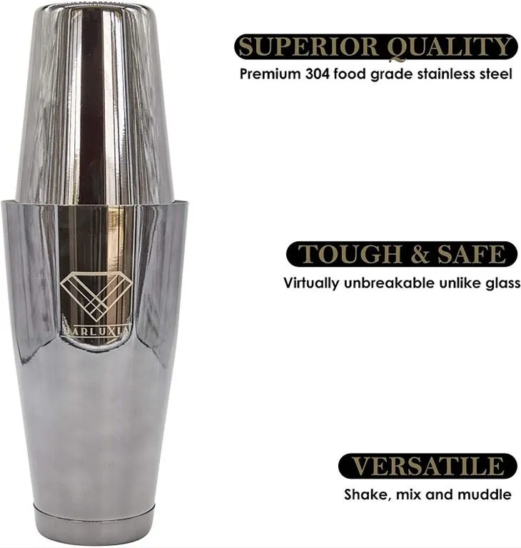 Gegraveerde Boston Shaker