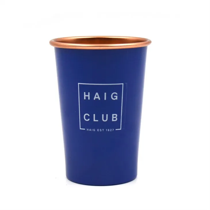 HAIG CLUB gespoten aluminium beker