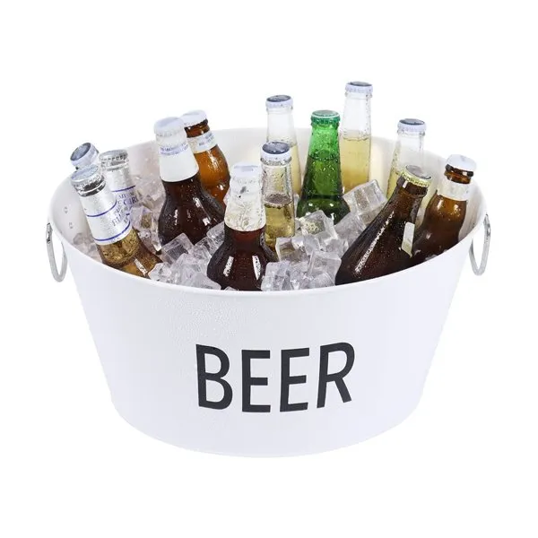 Groot gegalvaniseerd drinkbad