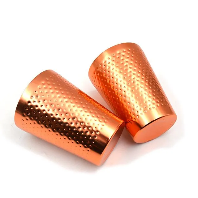 Metalen aluminium waterbeker