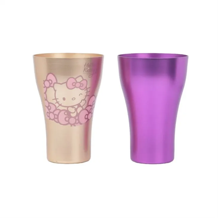 Mini cola aluminium beker