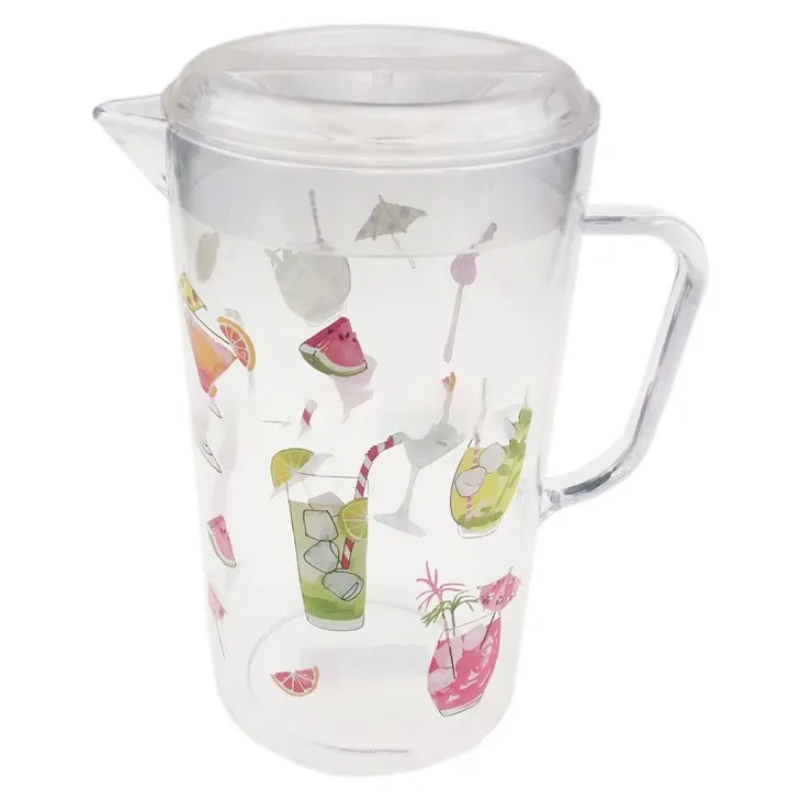 Plastic werper met deksel