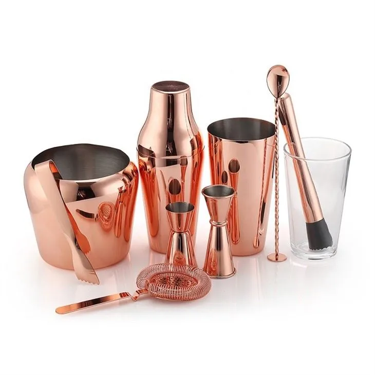 Professional Copper Cocktail Making Set