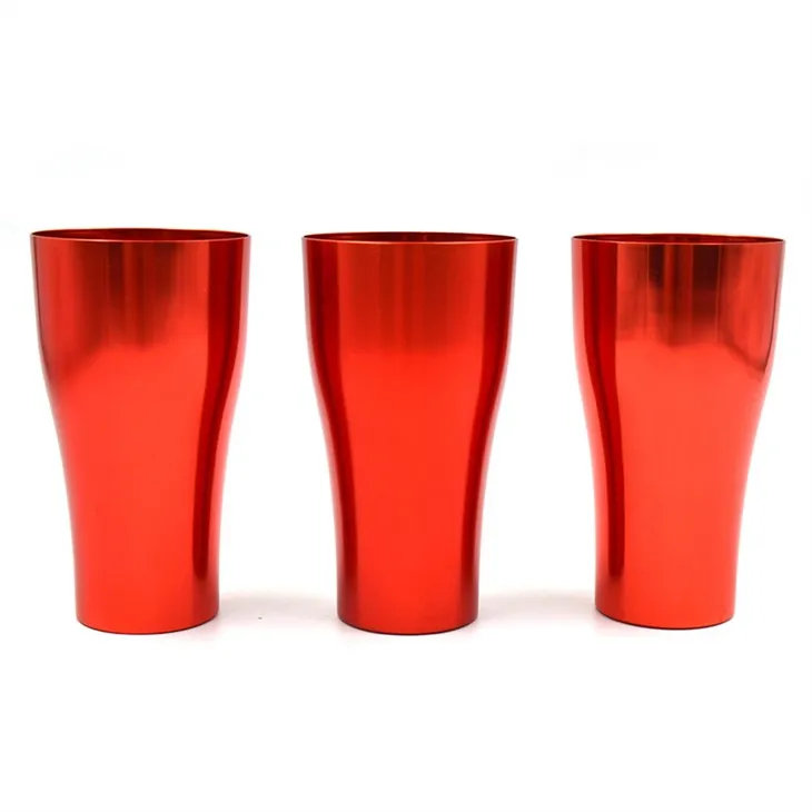 Rode 16oz Quick Cool aluminium beker