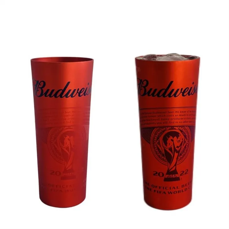 Enkellaagse reclame aluminium beker