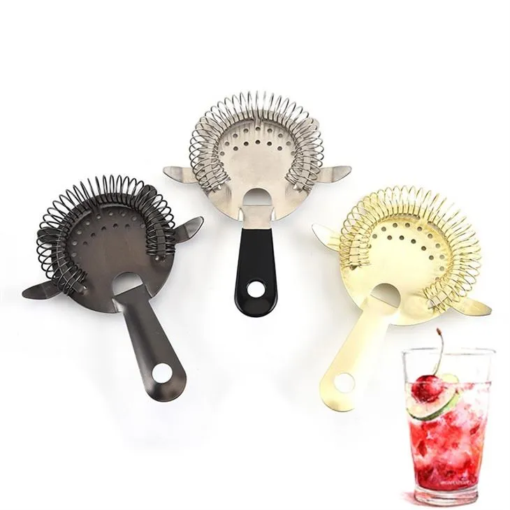 Stainless Steel 4-Prong Bar Strainer