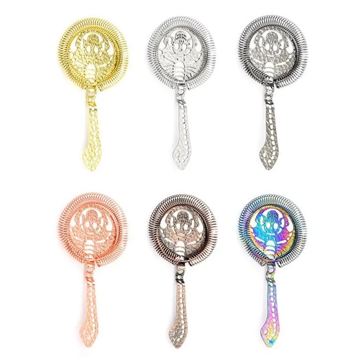 Roestvrijstalen staafzeef Professionele cocktailbargereedschappen