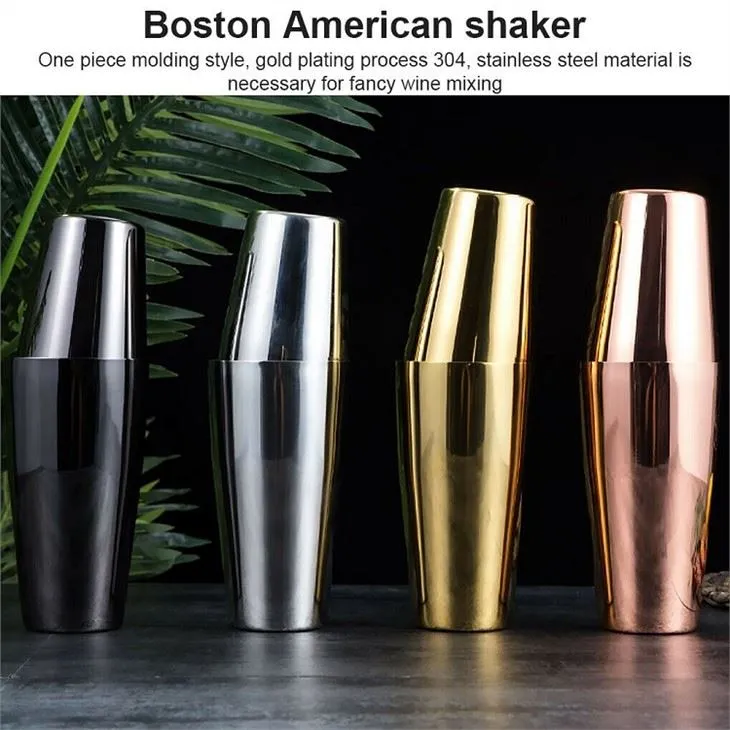 Drink Boston shaker van roestvrij staal